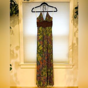 SKY Silk Maxi Dress